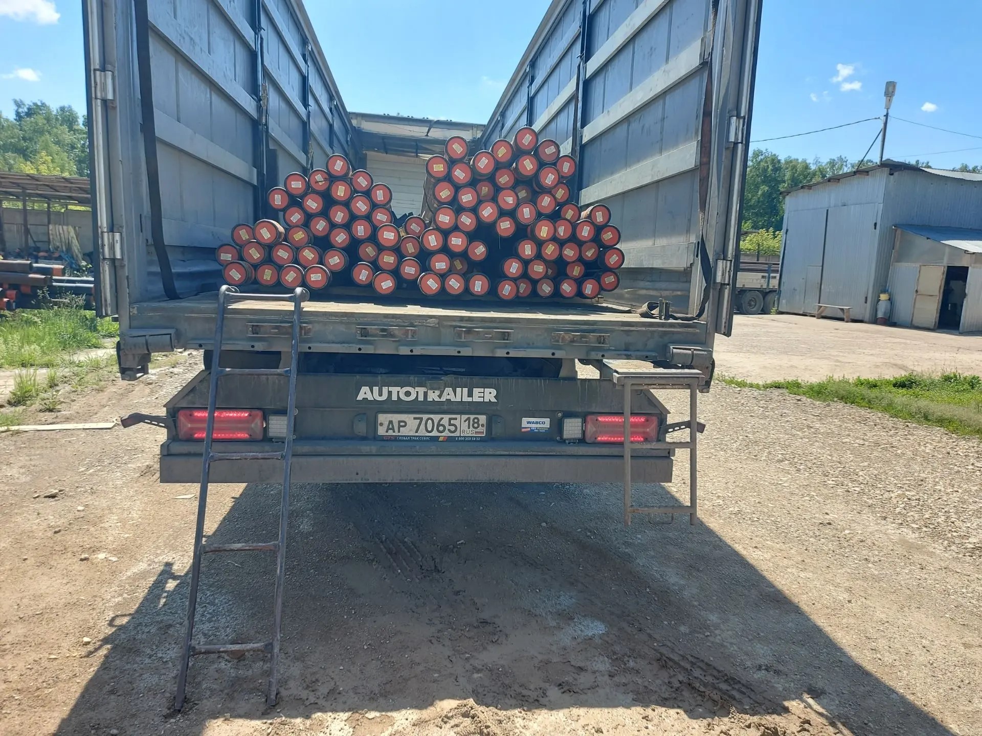 Отгрузка труб обсадных 114,3х7,37 гр.пр.Р110 ОТТМ ТУ 14-3Р-174-2021 в кол-ве 20,4 тонны (89 штук) в ООО “Стальэнерго”